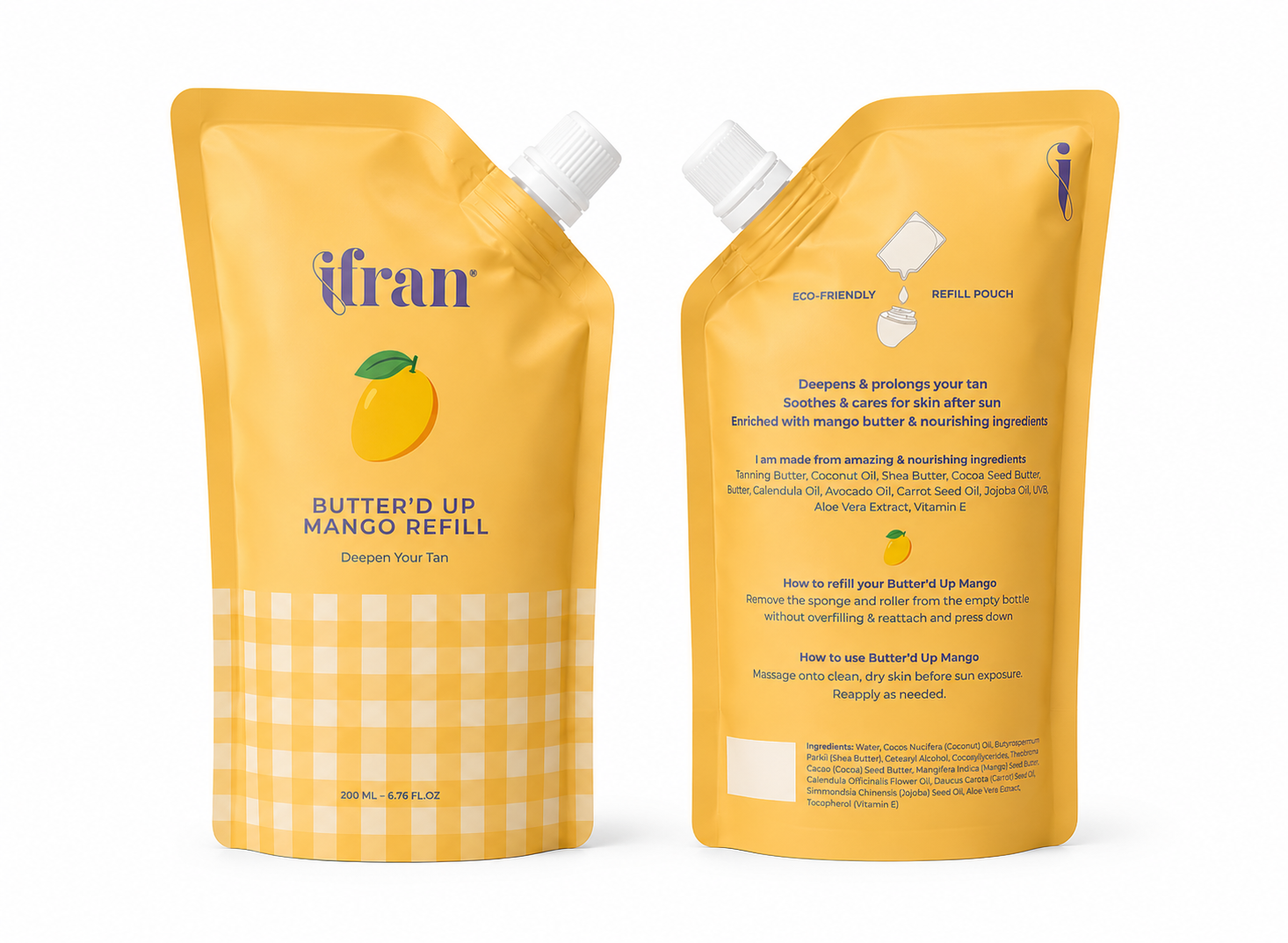 Butter'd Up Mango Applicator & Refill Pouch